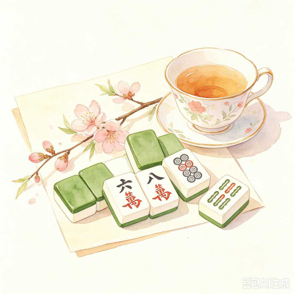 new year custom mahjong set