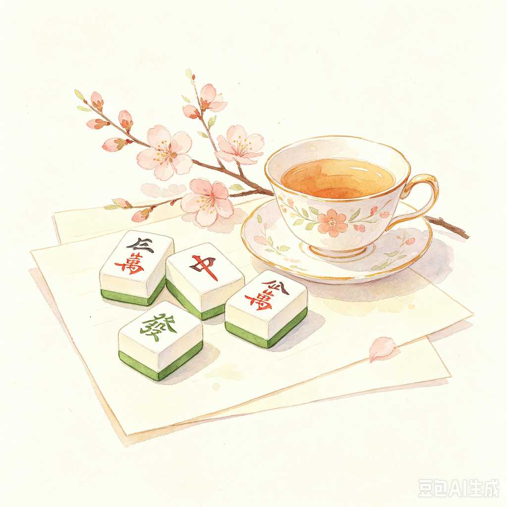 tiny mahjong set for backpack